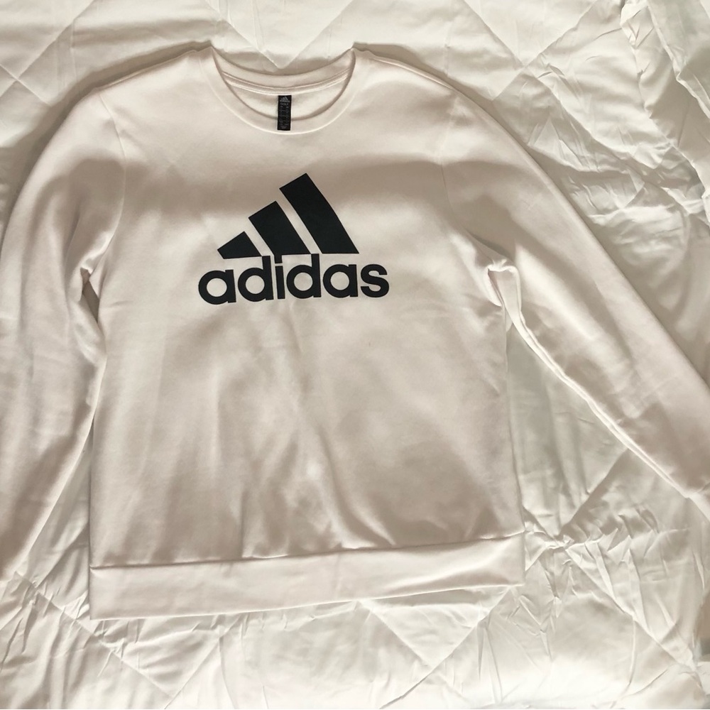 Adidas sweatshirt size large, no peeling